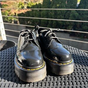 SOLD Dr. Martens Black Lace-Up Platform Shoes